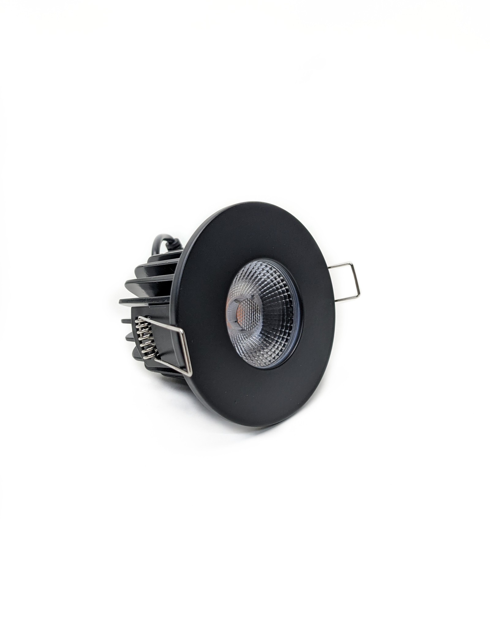 LedLed REDDY led spot rond zwart dimbaar IP65